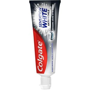 Colgate Zahnpasta Sensation White Aktivkohle, weiße Zähne, 75ml