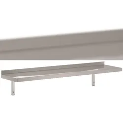 Combisteel Rfs Wandbord inklusive Konsolen aus Edelstahl 430 1000x400x320mm