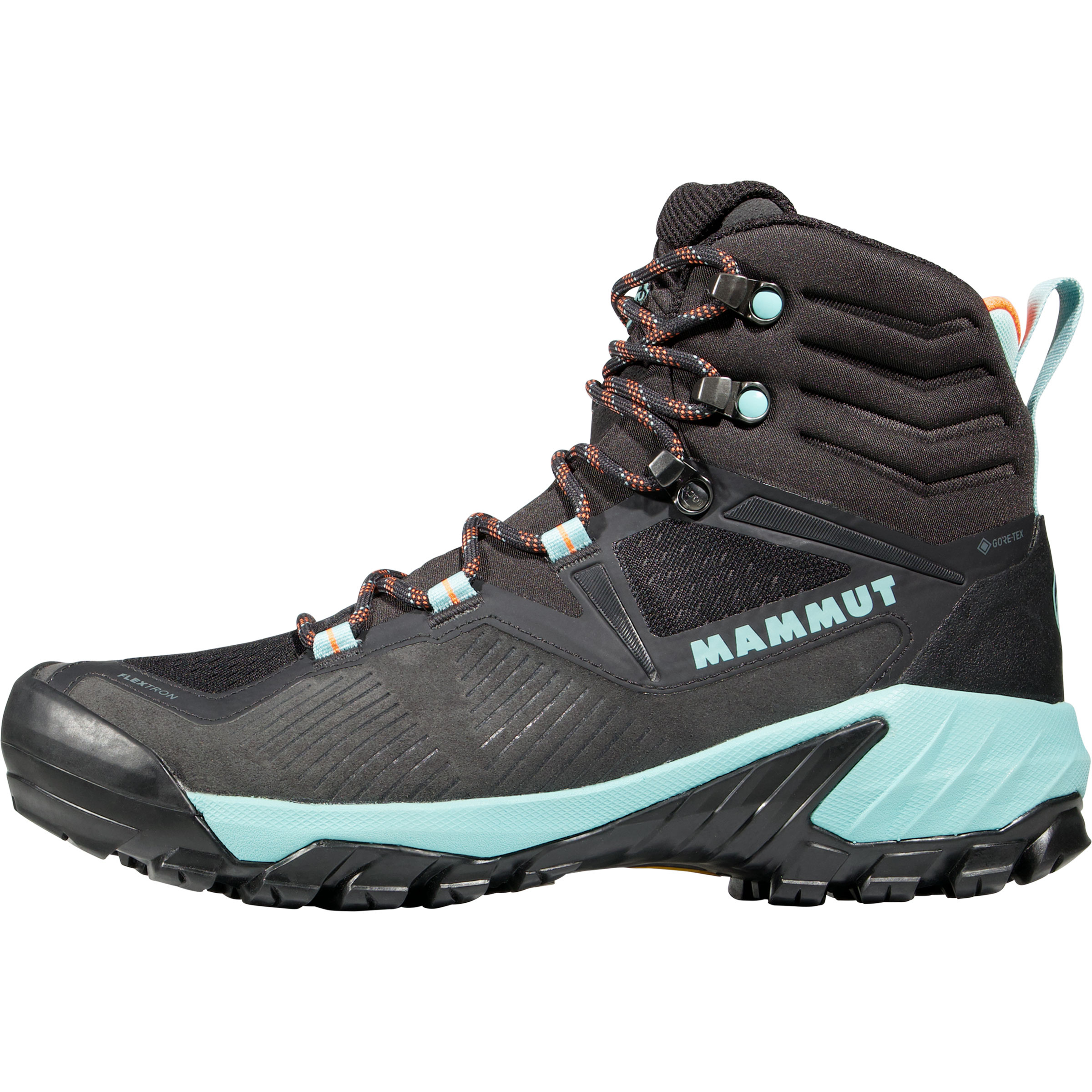 Mammut Sapuen High GTX Damen Wanderschuhe schwarz Größe 38 Camping Wasserdicht