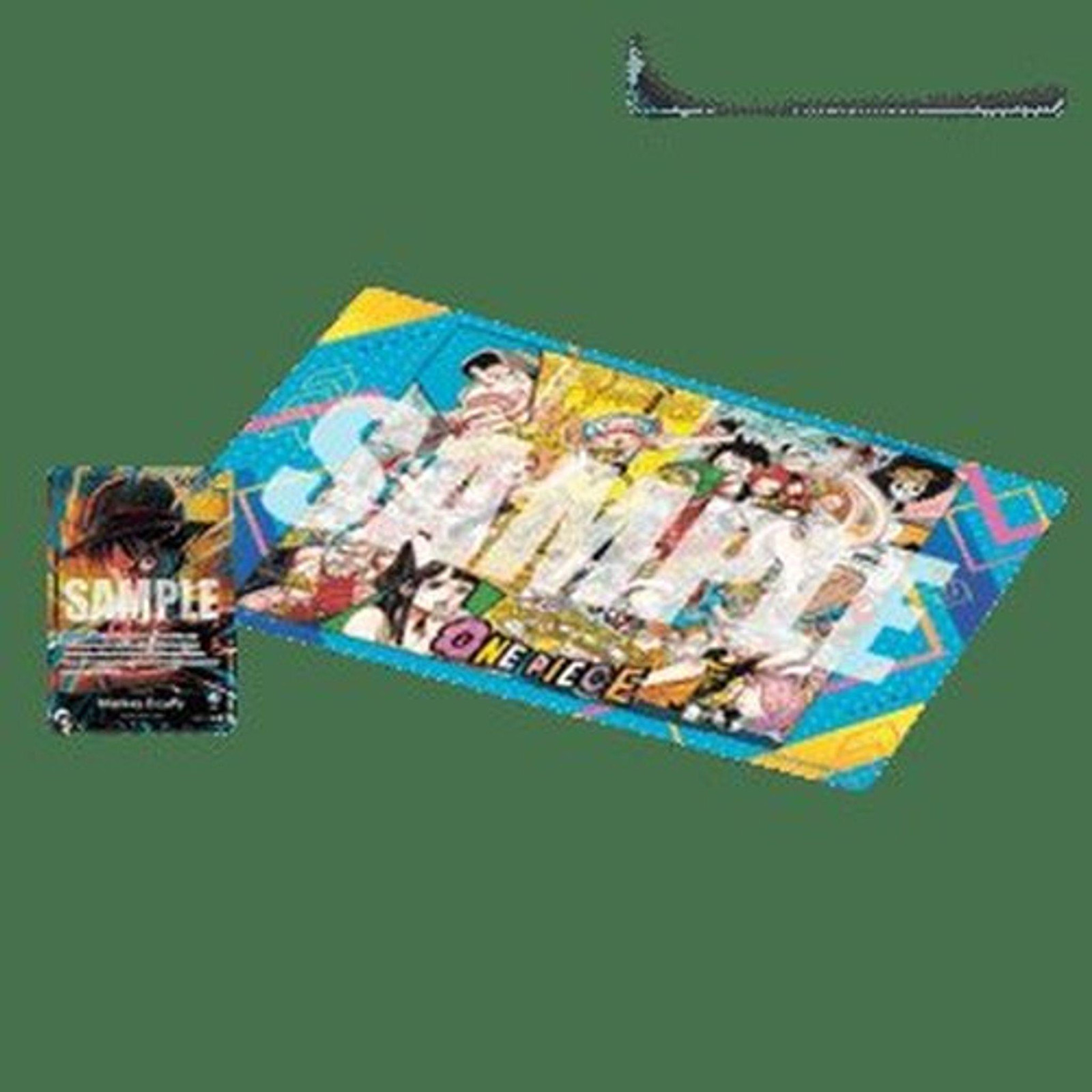 Bandai One Piece Official Playmat Limited Edition Vol.5 met Monkey.D.Luffy Leader Card