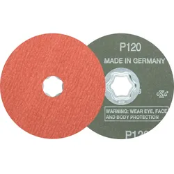 PFERD TOOLS COMBICLICK Korund Fiberscheibe für Edelstahl - 64191012