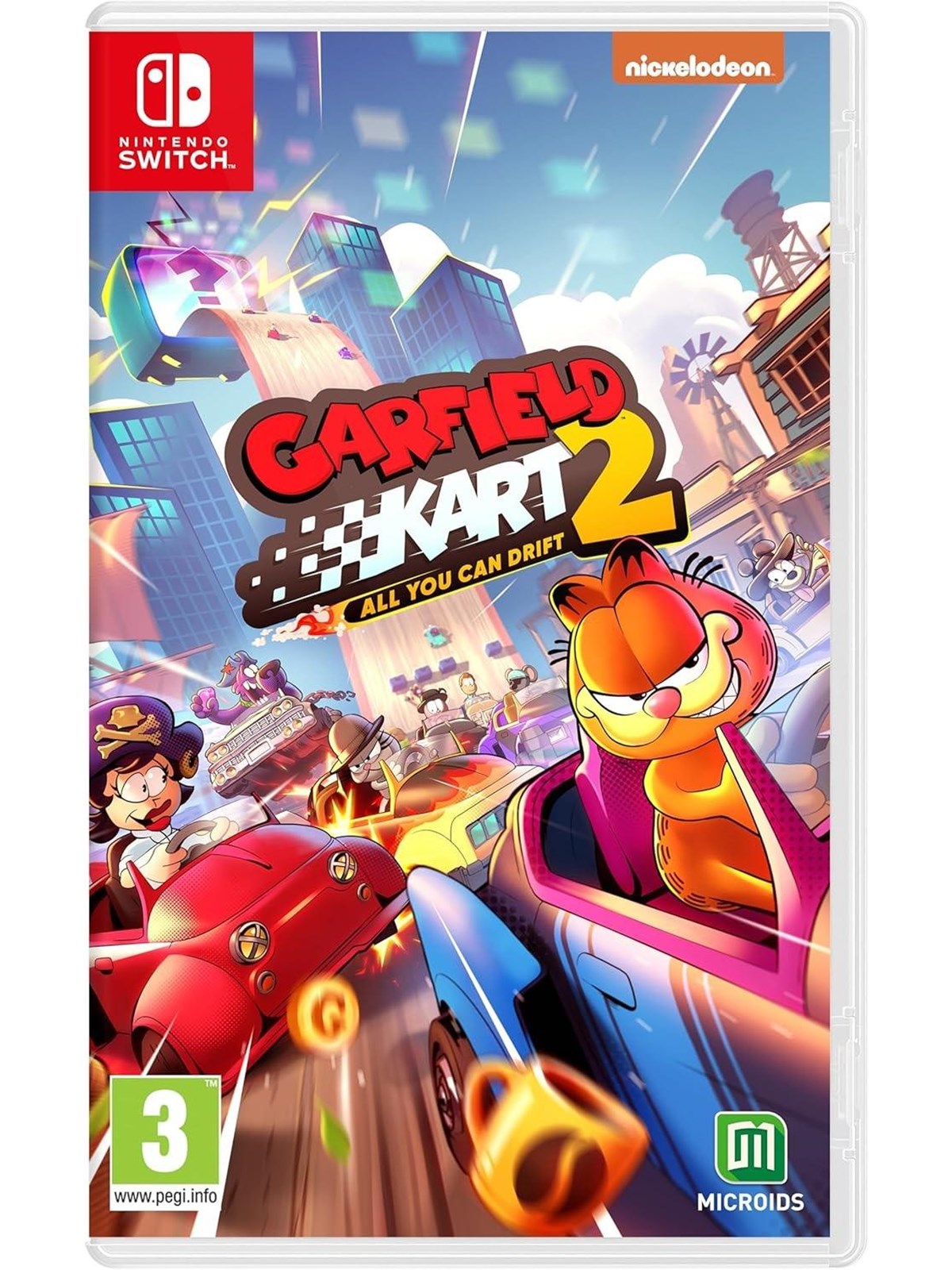 Garfield Kart 2 - All You Can Drift - Nintendo Switch - Rennspiel - PEGI 3