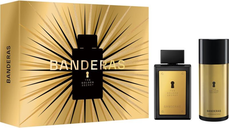 Banderas The Golden Secret coffret cadeau pour homme