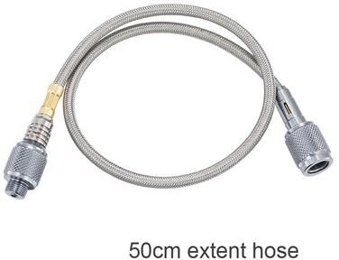Perfect Picks Market High Pressure Camping Stove Extension Hose With Gas Canister Adapter 0.5m Hose