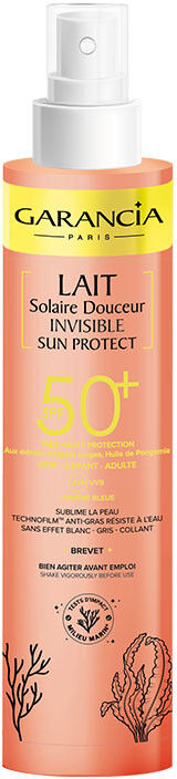 Garancia Lait Solaire Douceur Invisible Sun Protect SPF50+ OCA