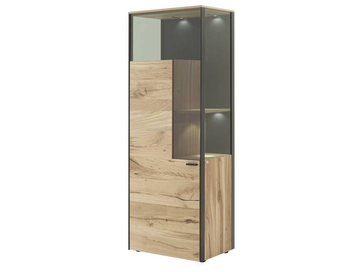 Schöner Wohnen Highboard ANDRA, eiche, Holzfurnier