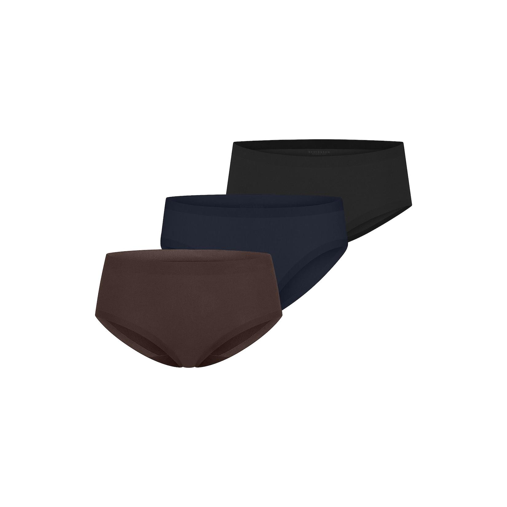 Schiesser Damen Panty Invisible Cotton 3er Pack