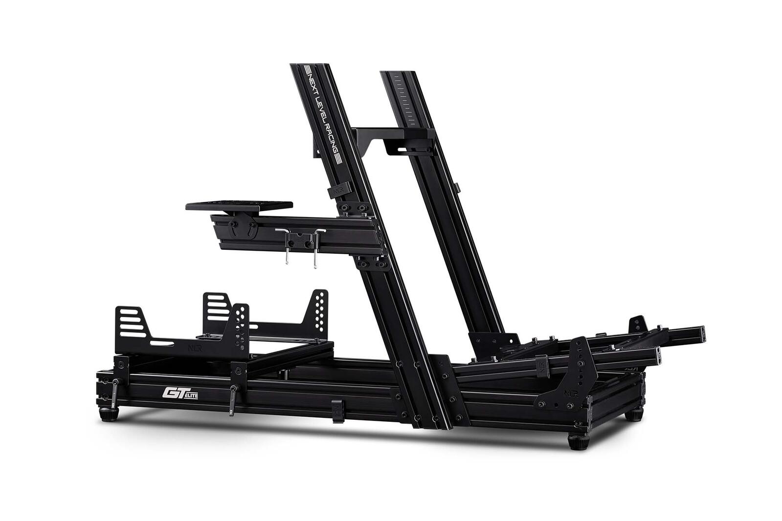 Next Level Racing Rennsimulations-Cockpit GTElite Racing Simulation Wheel Plate Edition schwarz NLR-E022