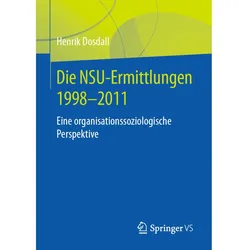 Die NSU-Ermittlungen 1998-2011, Fachbücher von Henrik Dosdall