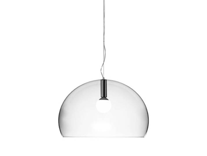 Kartell Small Fl/Y\, Lampe à Suspension\, Cristal