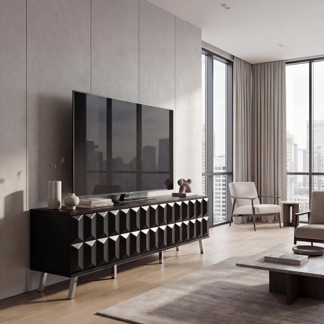 Frank Olsen ELEVATE TV Cabinet Black 70"