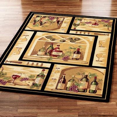 Safavieh "Wine Bottle Area Rug, 2'9"" x 4'9"", Black"