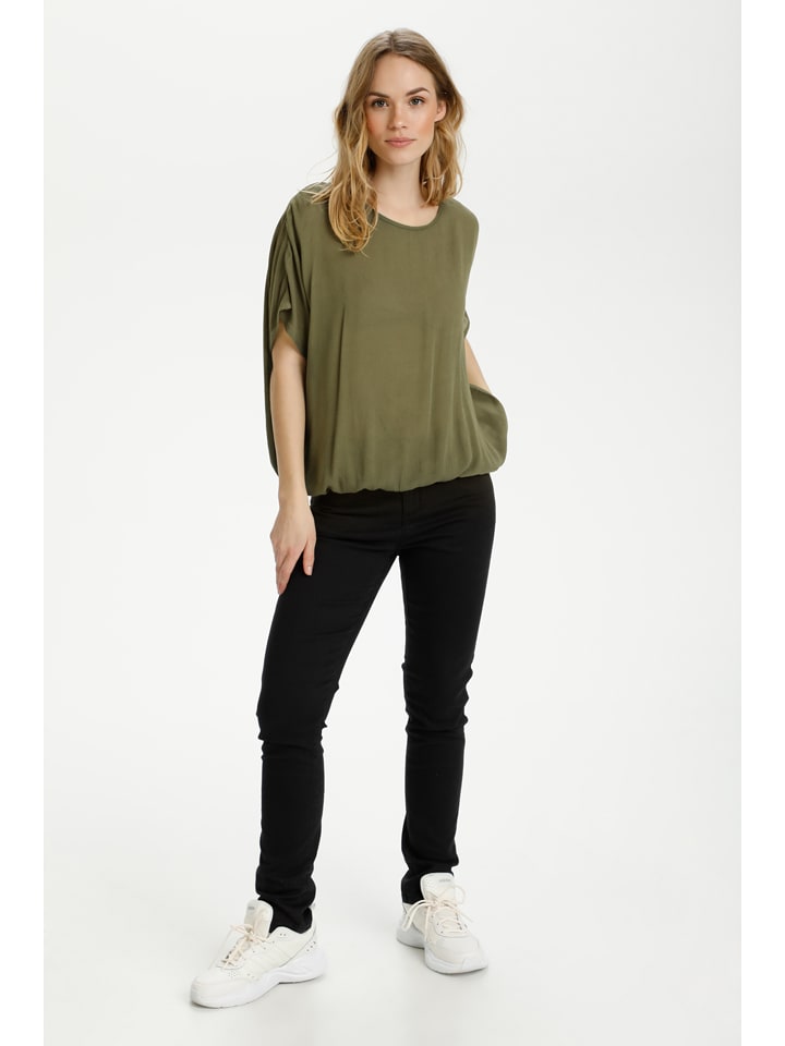 Kaffe Shirt "Amber" in Khaki - 42