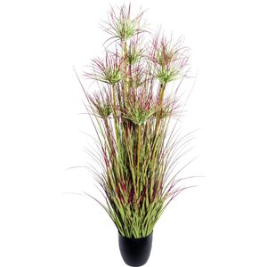 Creativ-green Kunstpflanze Zyperngrasbusch, im Topf, Höhe 125 cm