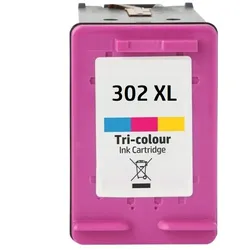 Kompatible Druckerpatrone HP 302XL color, dreifarbig - F6U65AE, F6U67AE