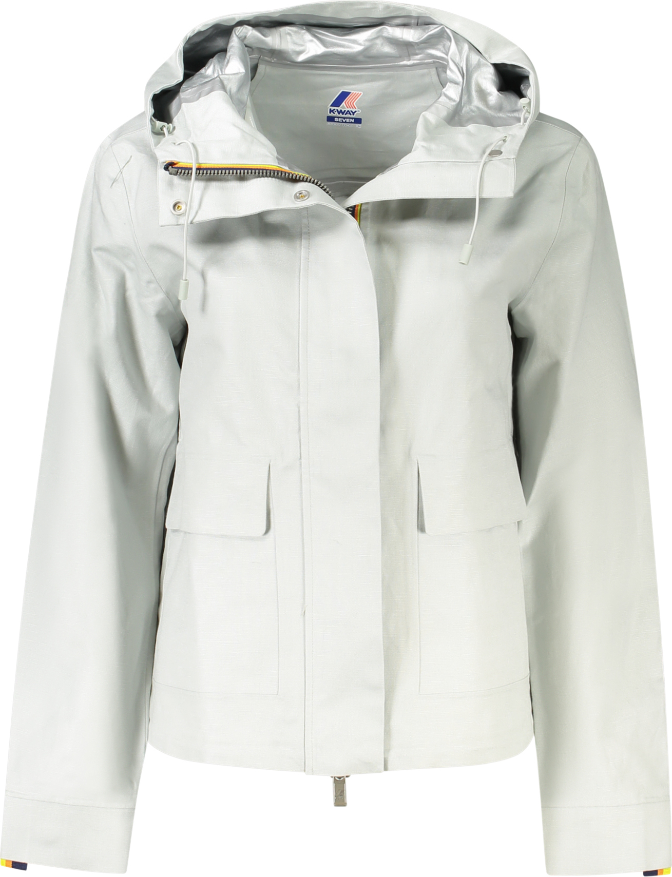 Damen Sportjacke Grau mit Kapuze: Funktional & Stilvoll