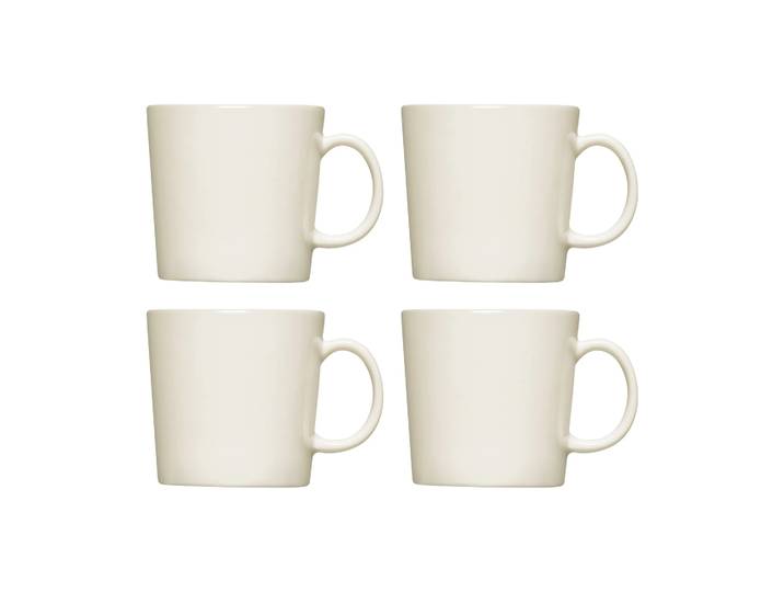 Iittala Mug Teema 30 cl, lot de 4 Blanc