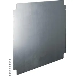 Hager UZ32M1 Montageplatte, universN, für Schrankhöhe 500mm, 2feldig