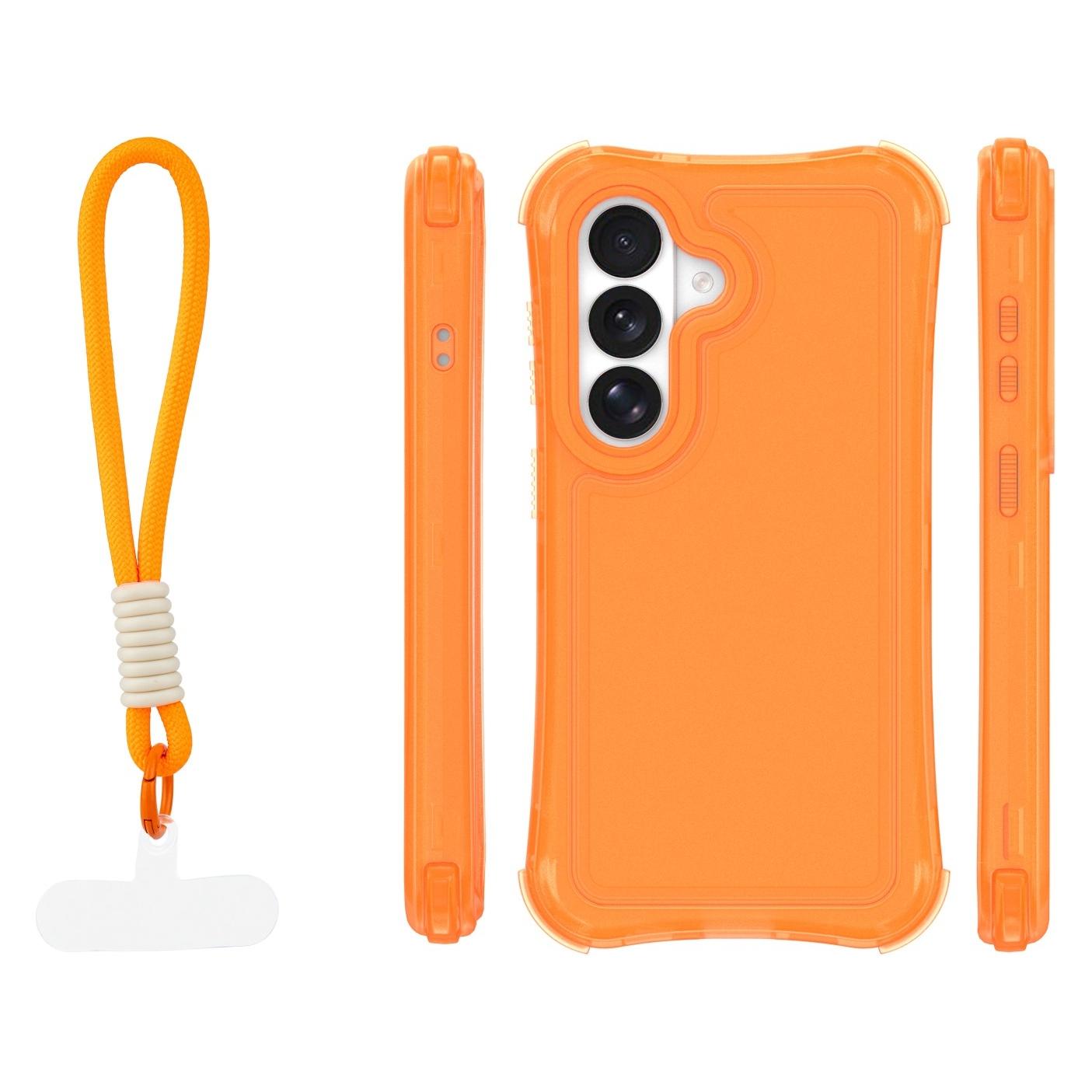 OEM Safepop case with strap for Samsung Galaxy S26 orange (Samsung Galaxy S26) (GSM275684)