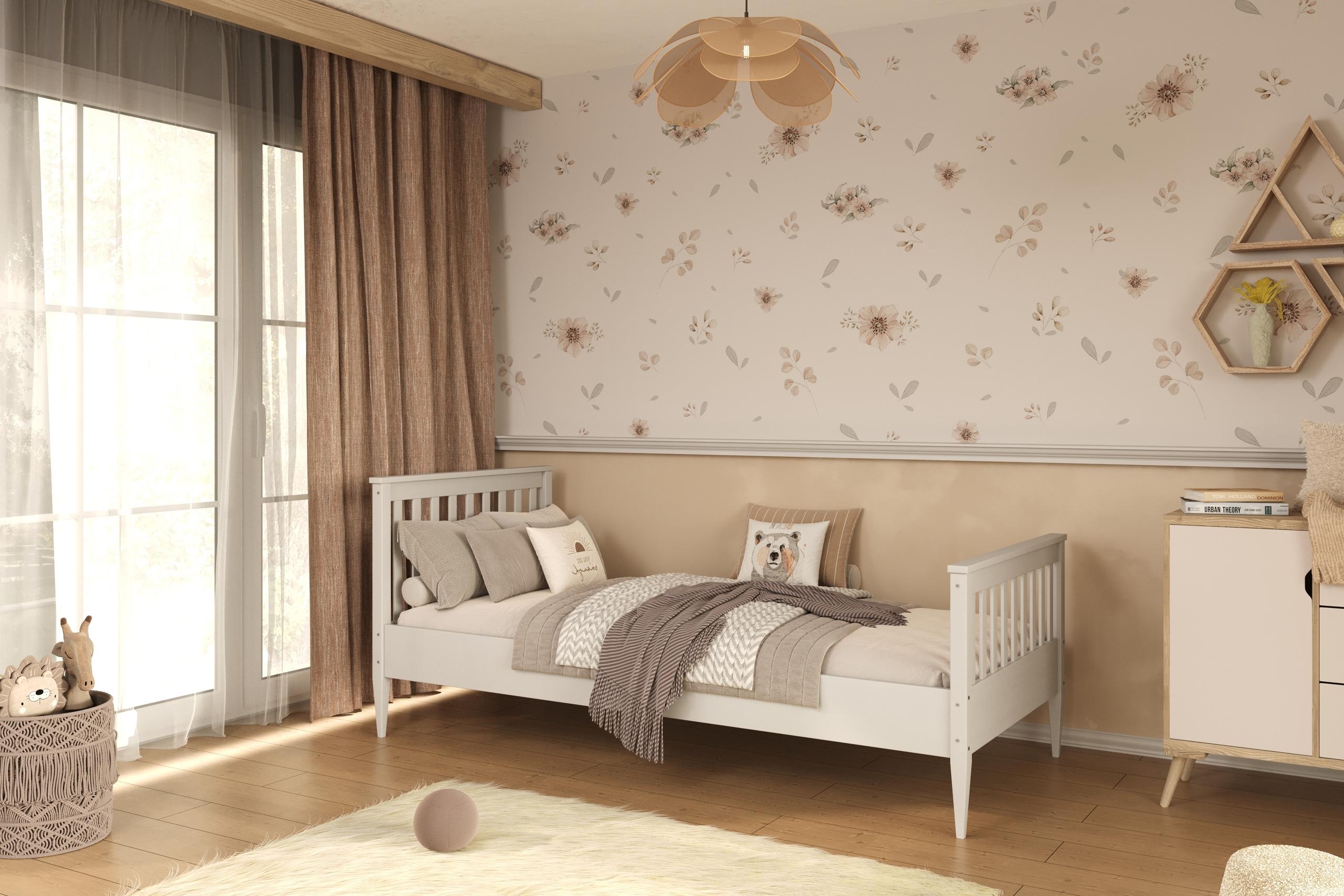 Mädchenbett Kinderbett Jugendbett 80/90 -160/180/200 cm