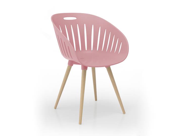 Outdoorstühle Topstar T2023 Rosa, Neu – Perfekt für Büro und Empfang