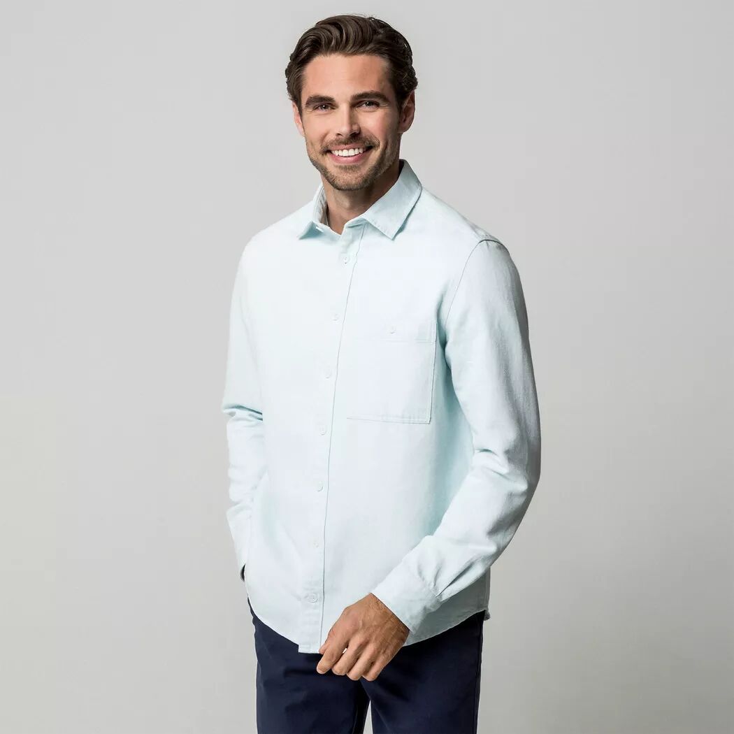 Manor Man - Overshirt, für Herren, Blau Durchsichtig, Größe M
