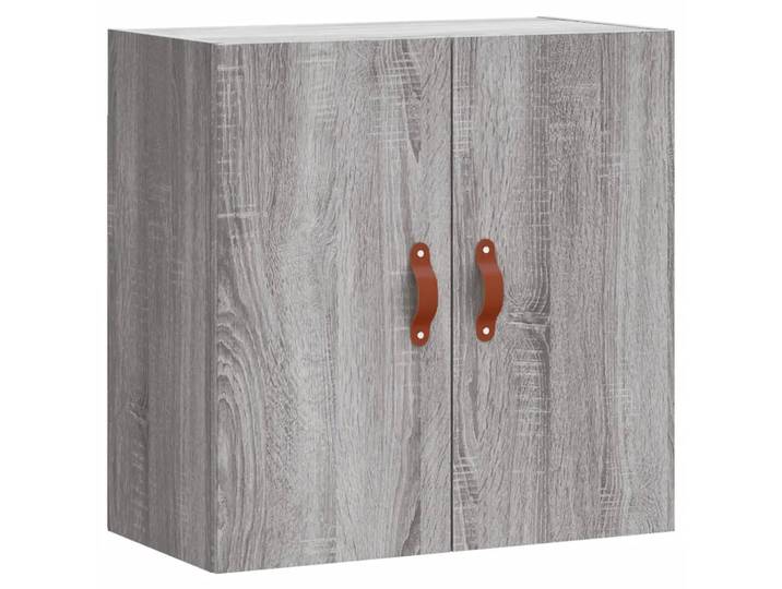 Armoire Murale Space-saving Moderne Rangement Pratique 60 X 31 X 60 Cm En Bois D'Ingénierie Gris