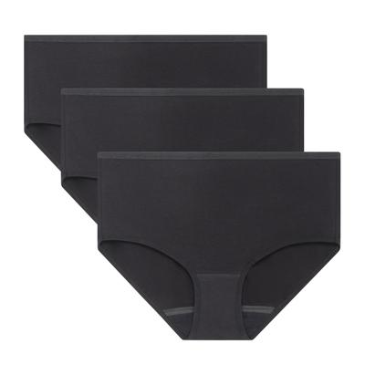 Periodenslip JOCKEY "Worry Free", Damen, Gr. M, schwarz, Single Jersey, Obermaterial: 95% Baumwolle, 5% Elasthan, unifarben, körpernah, Unterhosen, Hoher Komfort