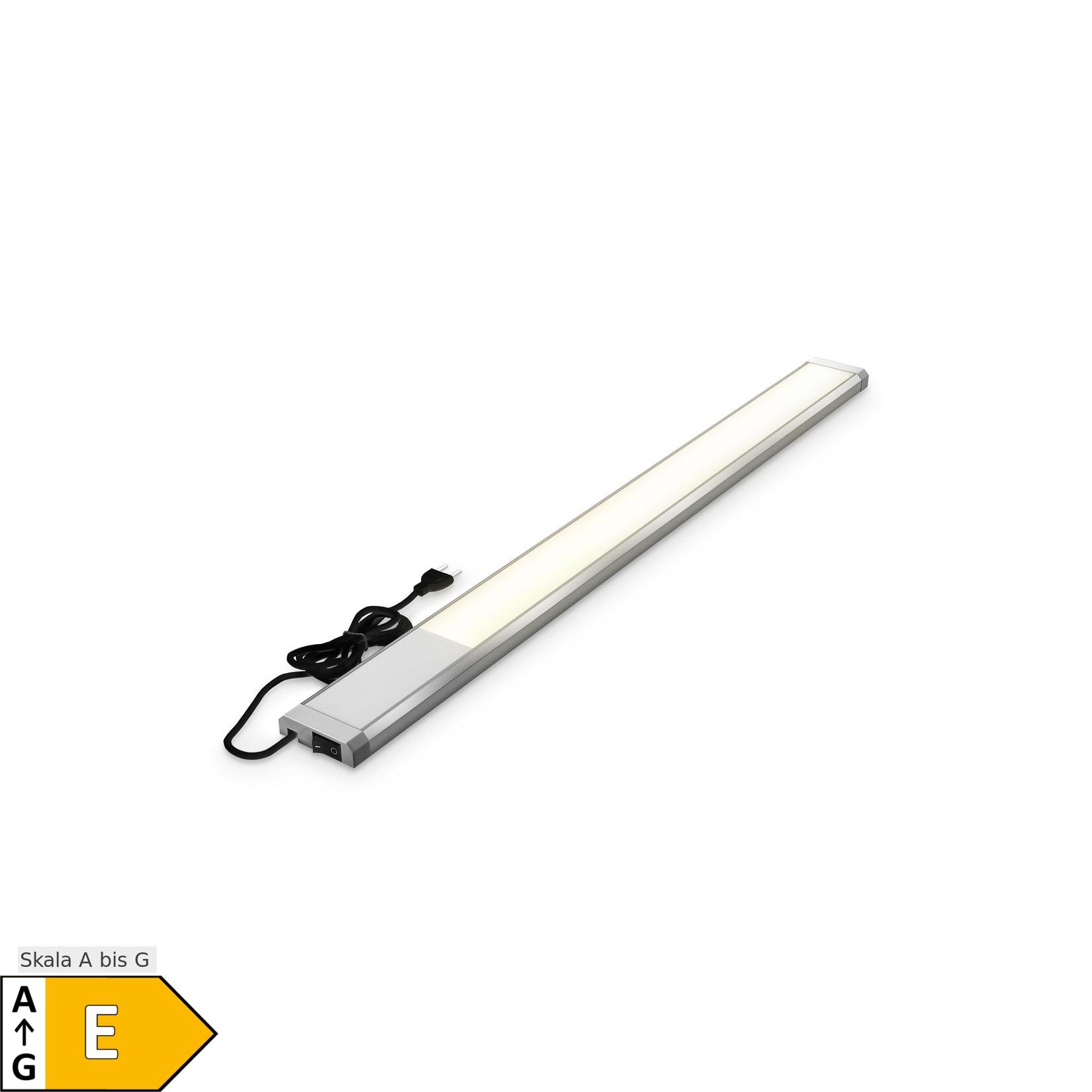 LED Unterbauleuchte, silber-titan, LED/10W
