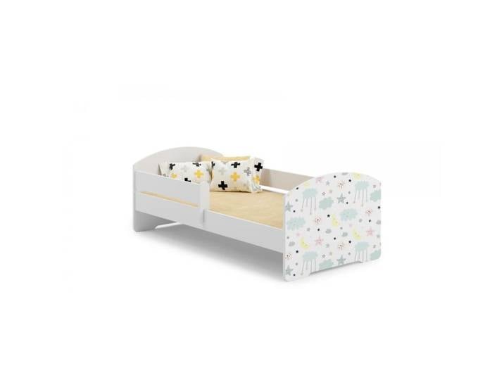 Lit enfant LUK BAR 160x80 Étoiles avec matelas