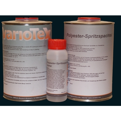 Variotex Spritzspachtel 2-K 1500 gr incl Härter