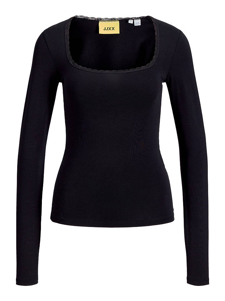 JJXX Longsleeve "Isabella" in Schwarz - M