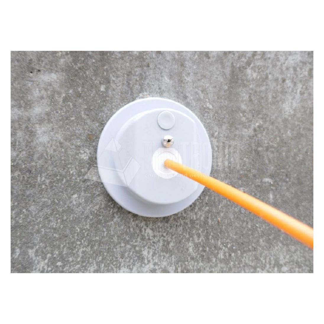 GT FTTH einfache Mauerdurchführung für 1x 4-20 mm Rohre (Netzwerk Zubehör) (80221)