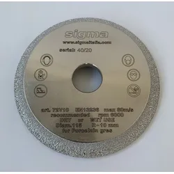 Sigma Diamant-Frässcheibe / 10 mm (Art. 72V10S)