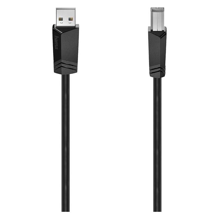 Hama USB A - USB B (5 m, USB 2.0) (00200604)