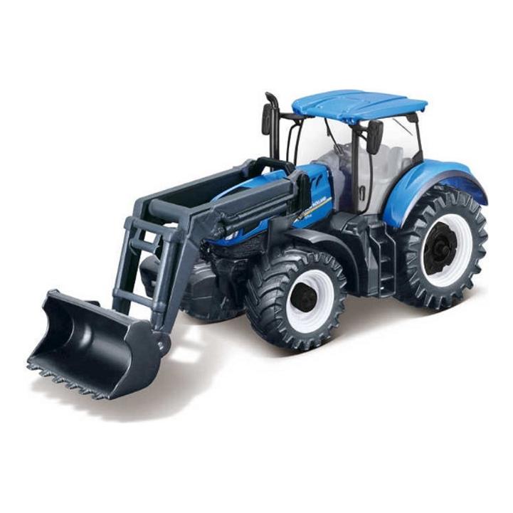 Bburago 18/31612 New Holland T7.315 tractor Official metal 12cm blue and front loader (33127360)