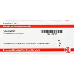 Pulsatilla D30 Ampullen 8 ML