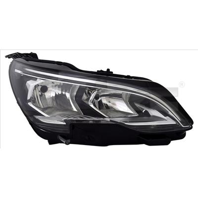 TYC Hauptscheinwerfer 20-17843-06-2 LED rechts für Peugeot