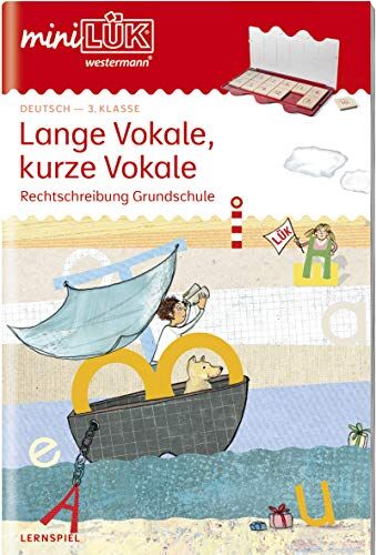 Heiko Judith - miniLÜK-Übungshefte: miniLÜK: ab 3. Klasse - Deutsch: Lange Vokale, kurze Vokale: Deutsch / ab 3. Klasse - Deutsch: Lange Vokale, kurze Vokale (miniLÜK-Übungshefte: Deutsch) - Preis vom 09.10.2026 07:28:09 h
