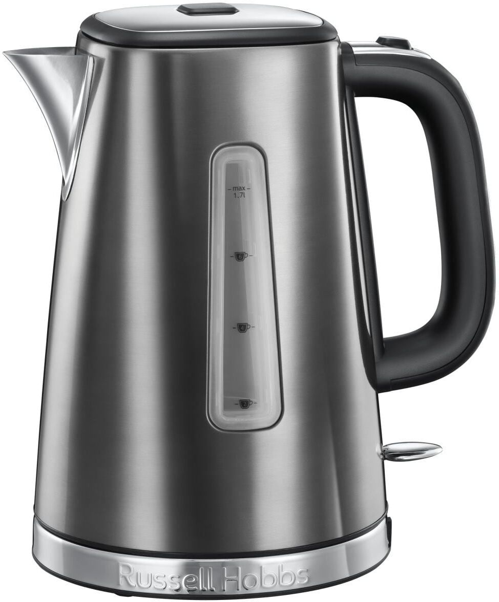 RUSSELL HOBBS Wasserkocher "Russell Hobbs", silber (grau), Wasserkocher, Wasserkocher grau Einheitsgröße