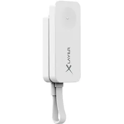 XLAYER 220559 - Wireless Ladegerät, 3-in-1, Power Stick, 1x USB-C, weiß