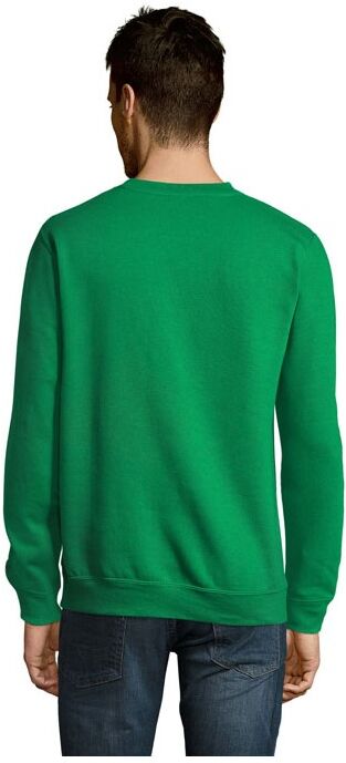 Sweater personnalisé unisexe 280g NEW SUPREME Vert Prairie