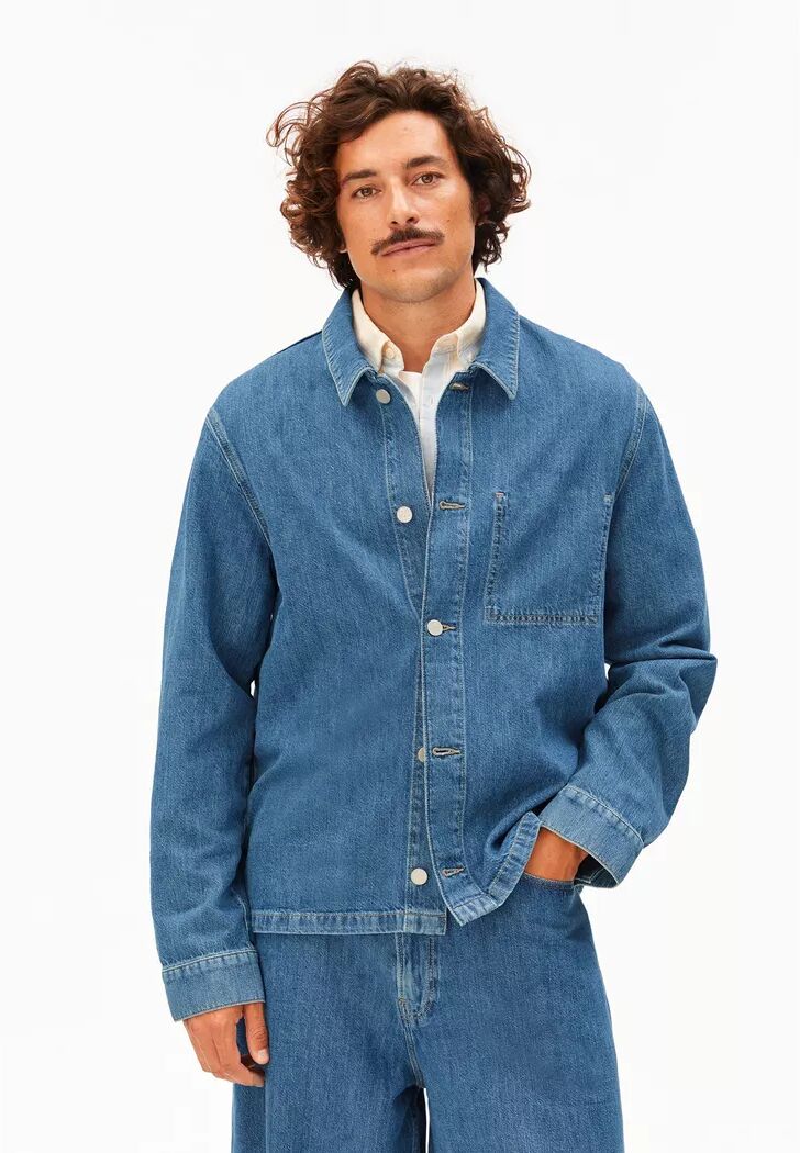 ARMEDANGELS - Kurze Jeansjacke, für Herren, Größe XL