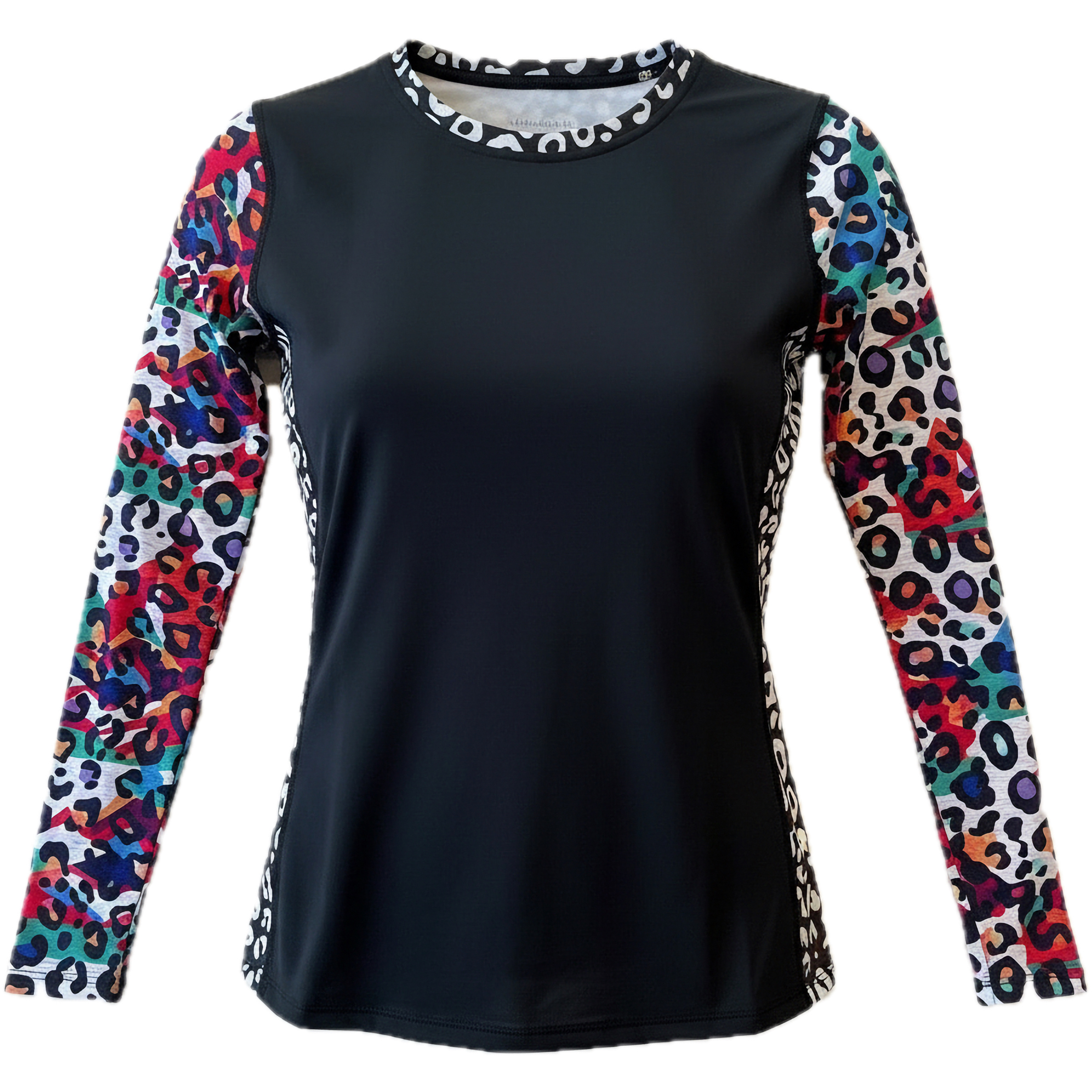 FreiSein BlackBeauty Damen Longsleeves schwarz Größe S Lifestyle Elastisch
