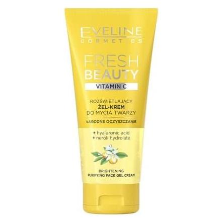 Eveline Fresh Beauty Illuminating Face Wash Gel-Cream With Vitamin C 150Ml (Reinigungsgel, 150 ml) (39937212)