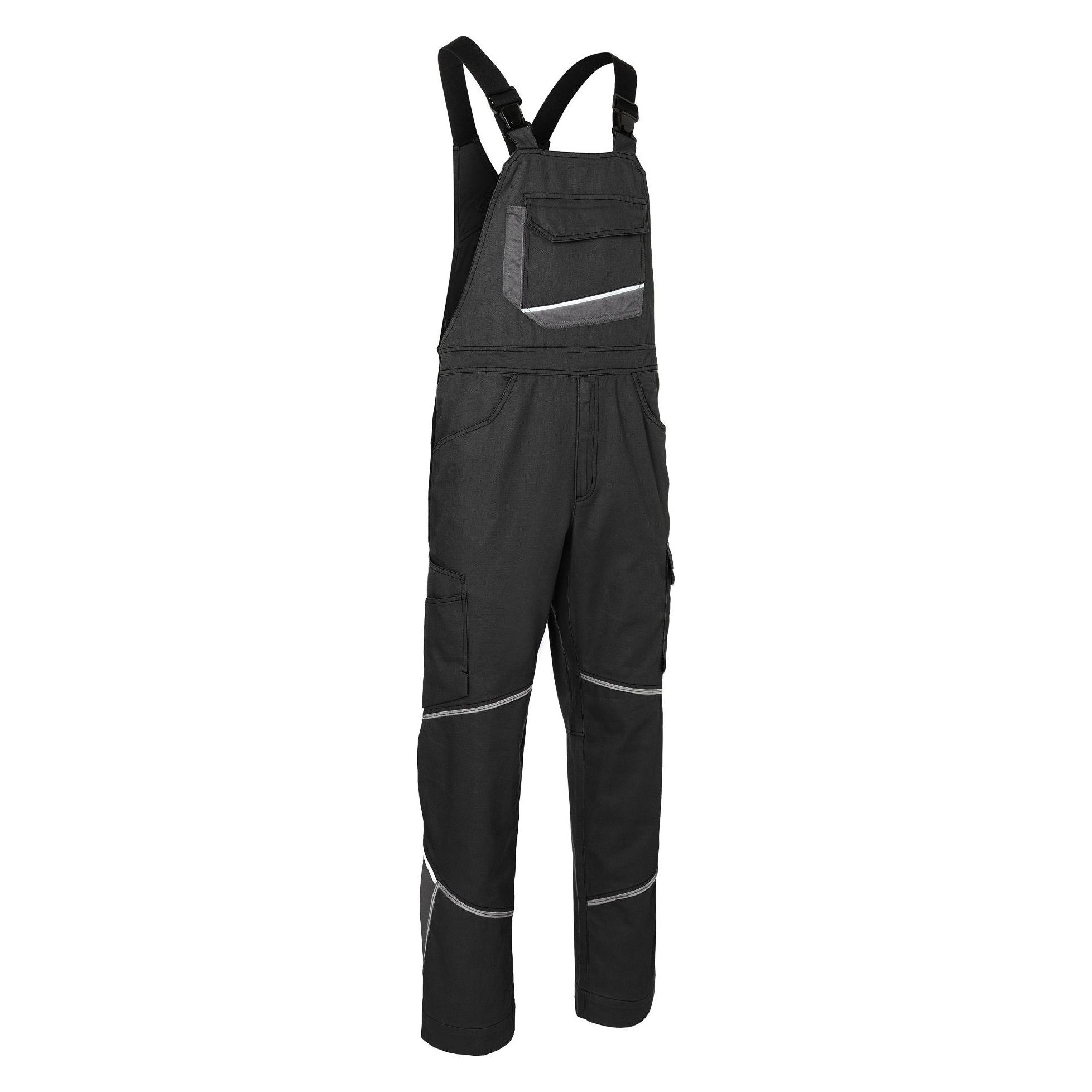 Kübler Latzhose ICONIQ schwarz/anthrazit Form 3140 Grösse 58 (58) (210141)