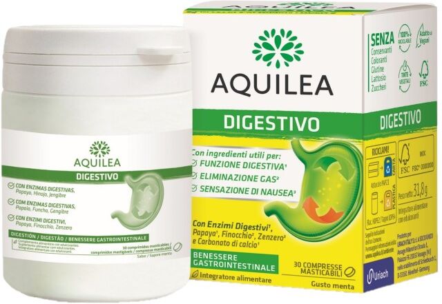 Aquilea Digestivo 30 compresse masticabili