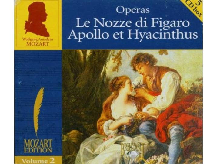 Mozart - Intégrale vol. 2 : Les Noces de Figaro / Apollo & Hyacinthus