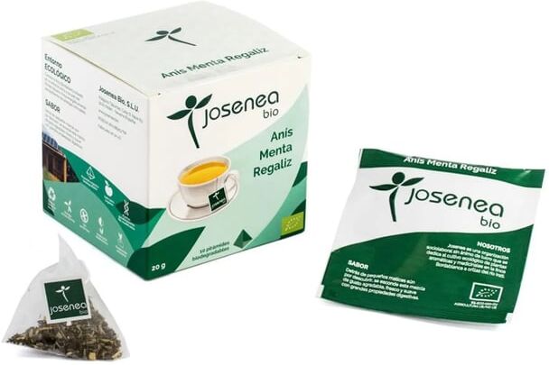 Josenea Bio Anis-Menta-Alcaçuz Bio Caixa 10 Unds