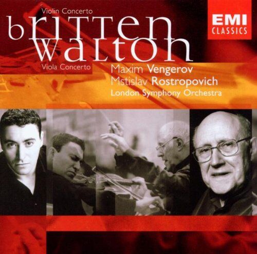 Vengerov - Britten: Violinkonzert / Walton: Violakonzert - Preis vom 19.10.2026 19:33:35 h